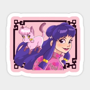 Shampoo from Ranma 1/2 Sticker